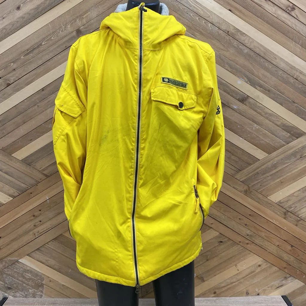 686 - Men's Ski Jacket - MSRP compared $329: Yellow-men-LG