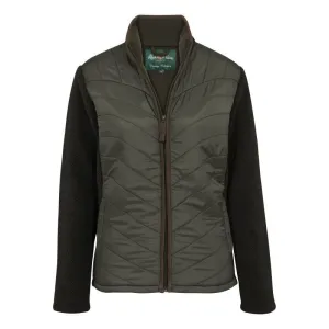 Alan Paine Highshore Ladies Quilted Jacket - Dark Olive