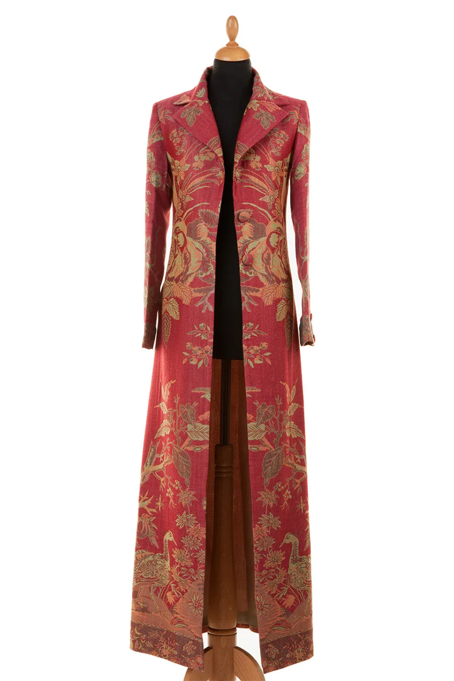 Aquila Coat in Moss Rose - In Stock Sale