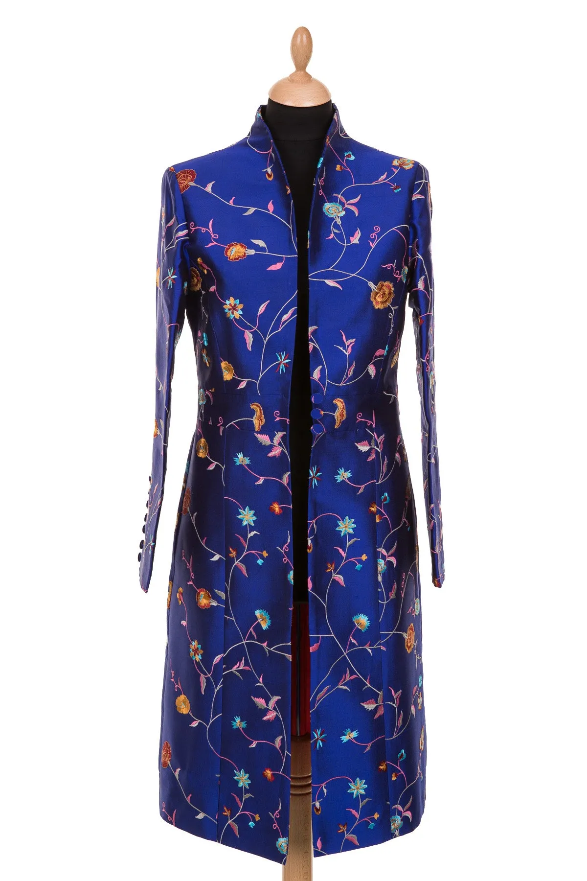 Avani Coat in African Cobalt