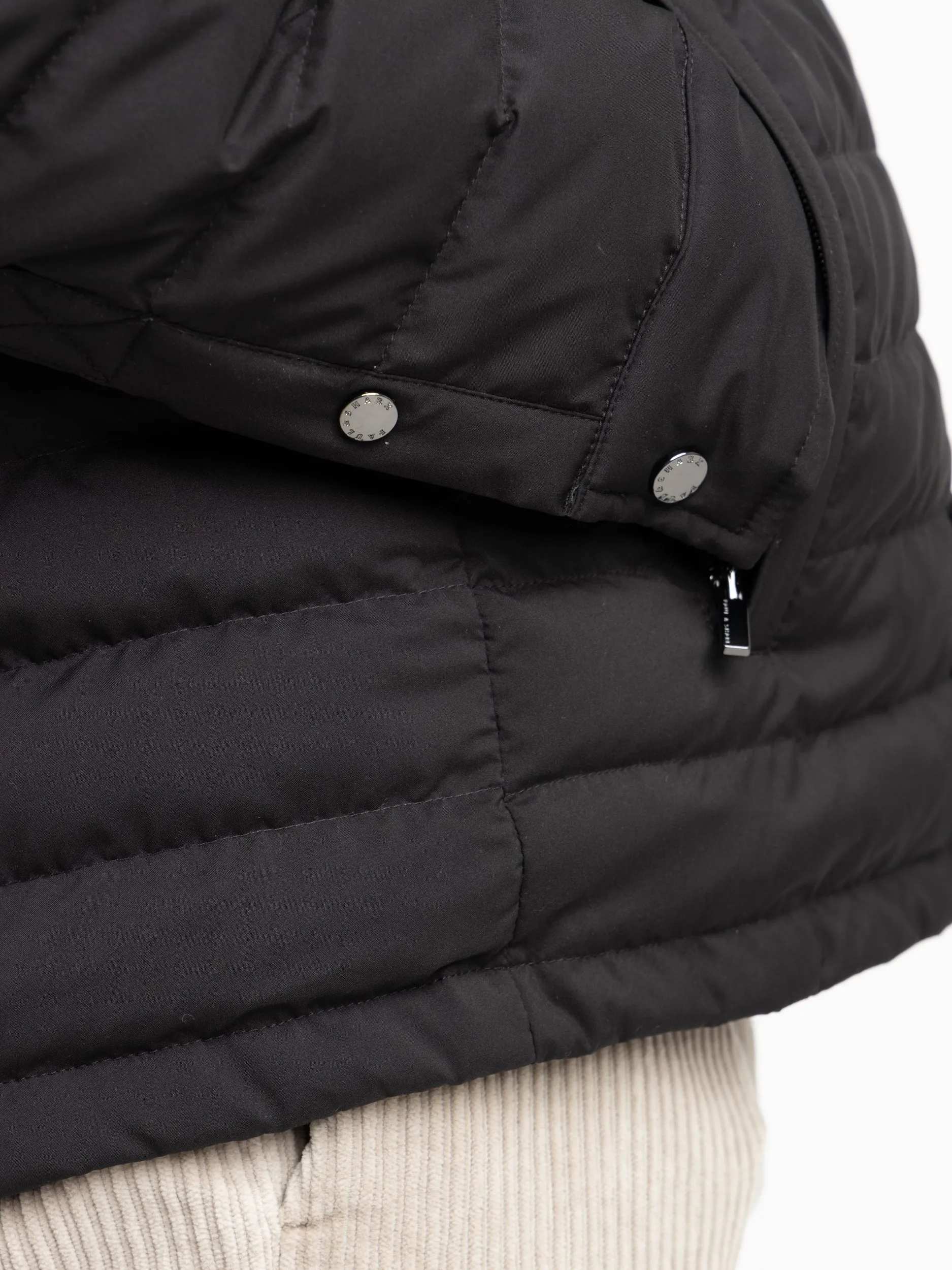 Black Typhoon Platinum Quilted Jacket