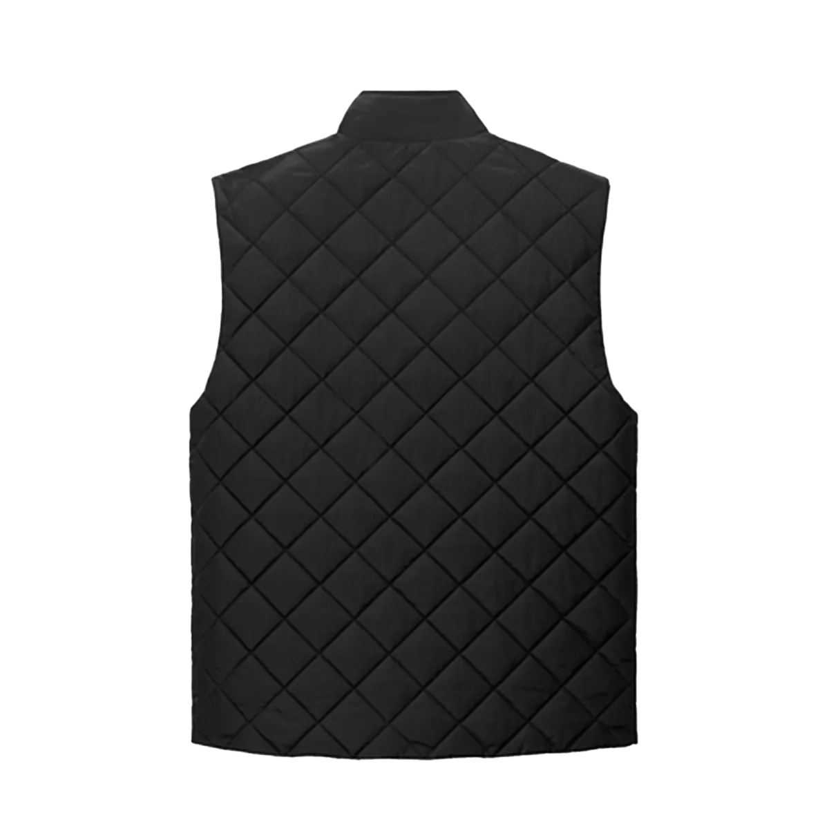 Brooks Brothers Men's Deep Black Quilted Vest