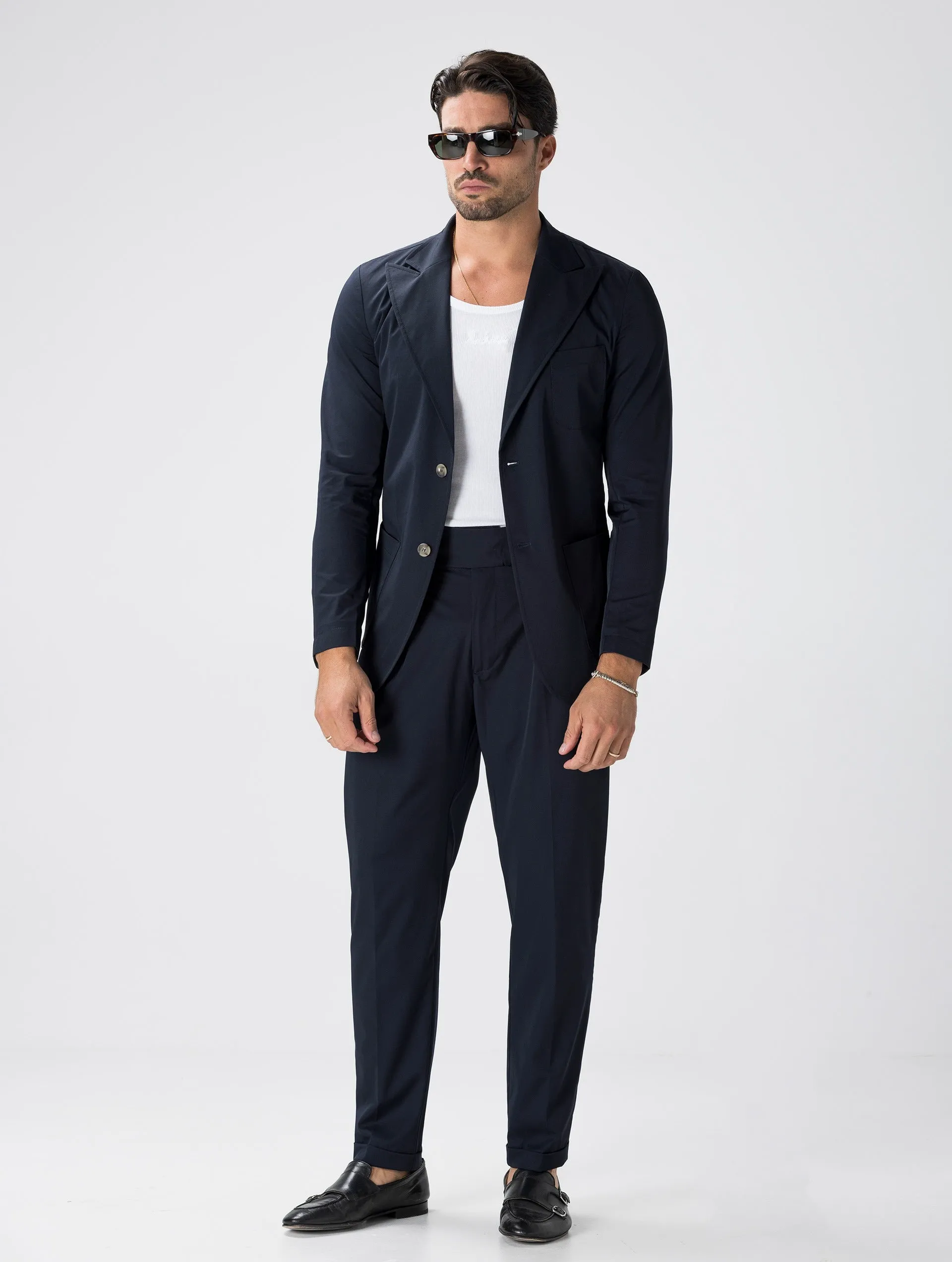 CALEB TECH FORMAL SUIT IN BLUE