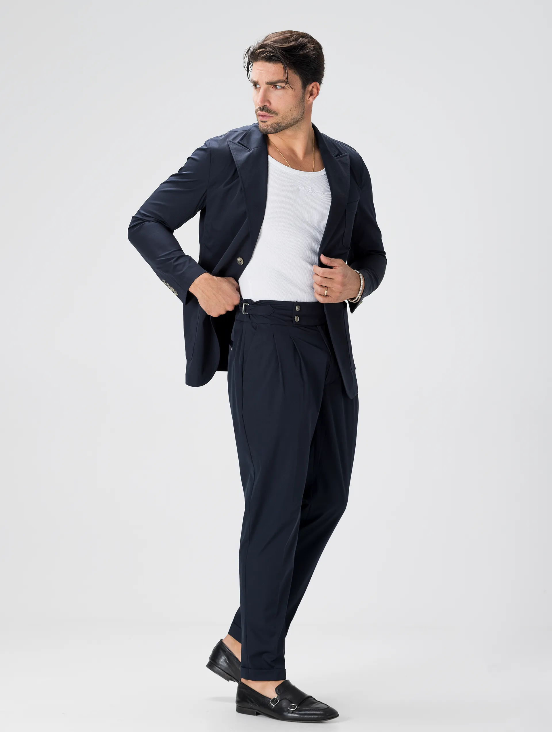 CALEB TECH FORMAL SUIT IN BLUE