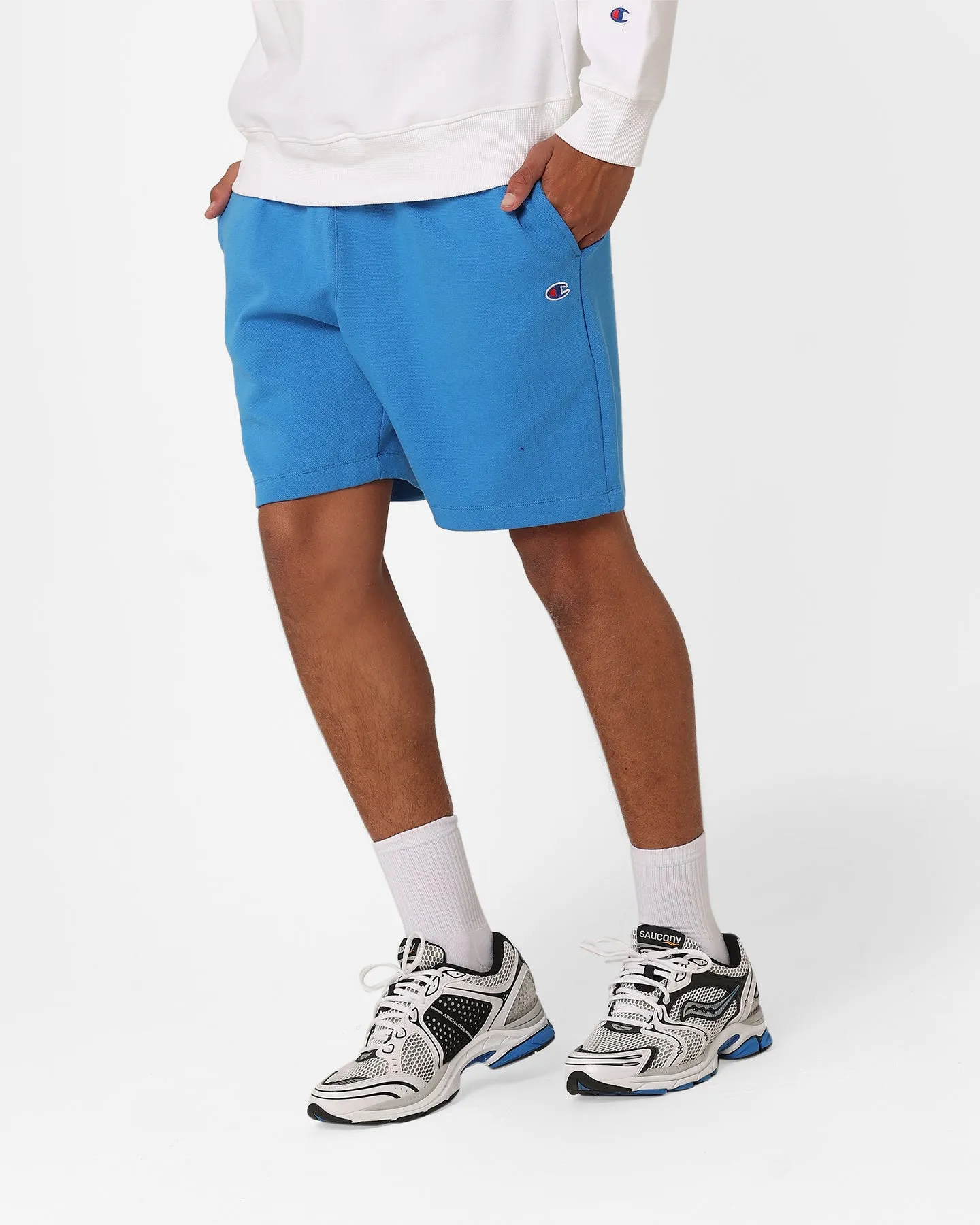 Champion Rochester Base Shorts Blue Jay