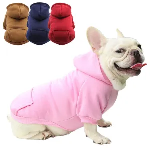 Cheap Dog Hoodie Winter Warm Dog Clothes Jacket Yorkie Pet Costume