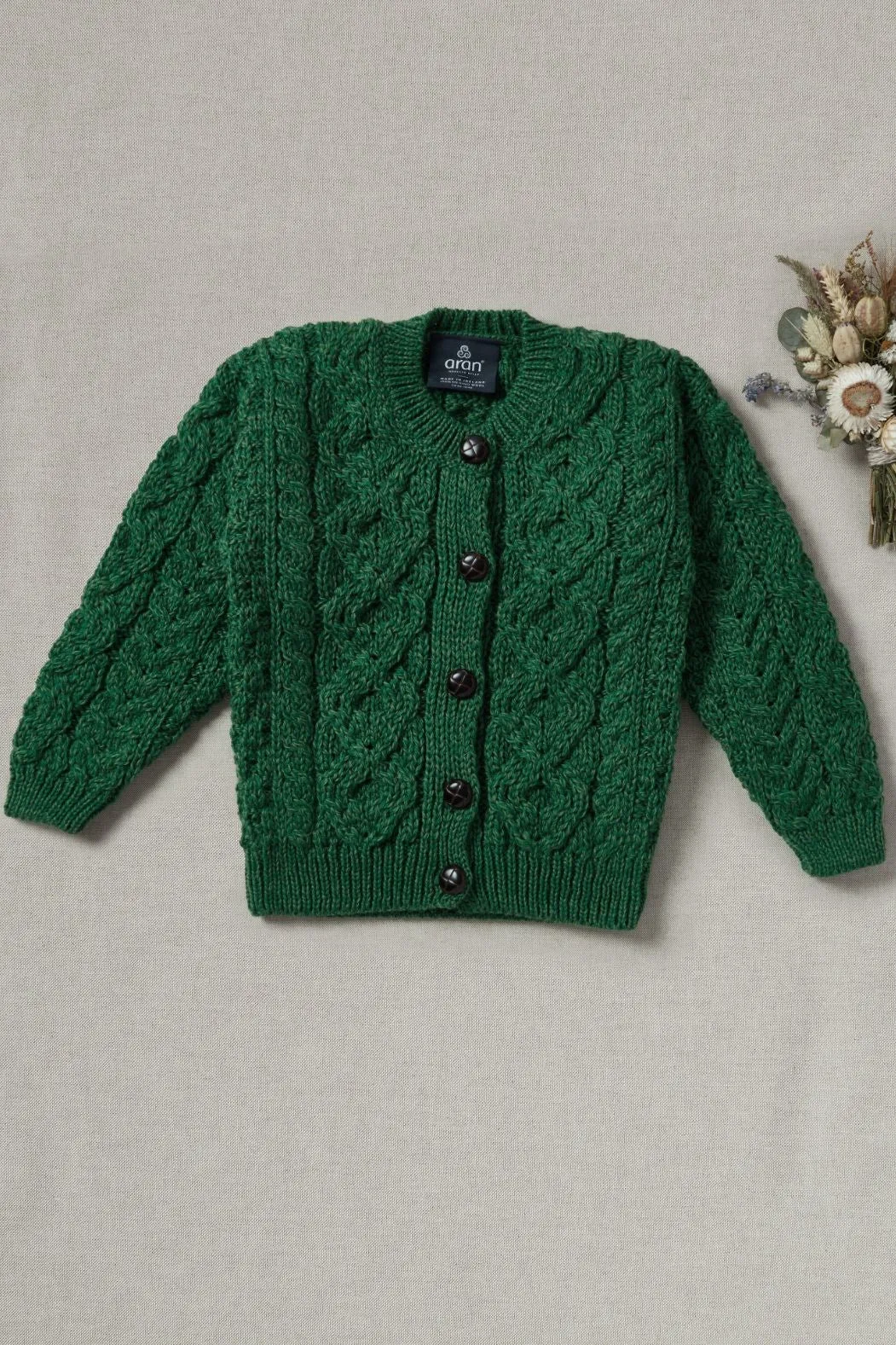 Children's 100% Merino Wool Cardigan