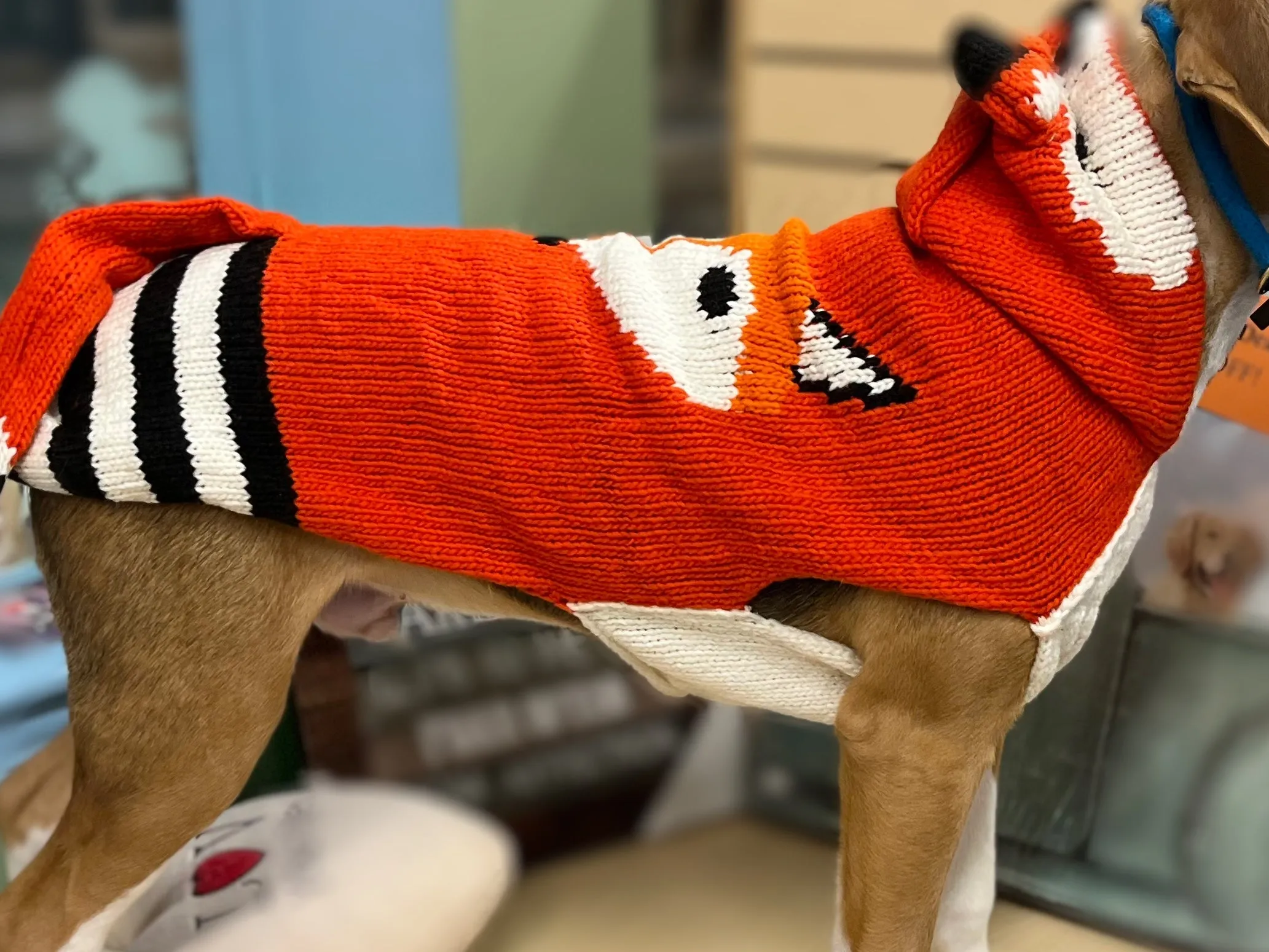 Chilly Dog Sweater Fox SALE