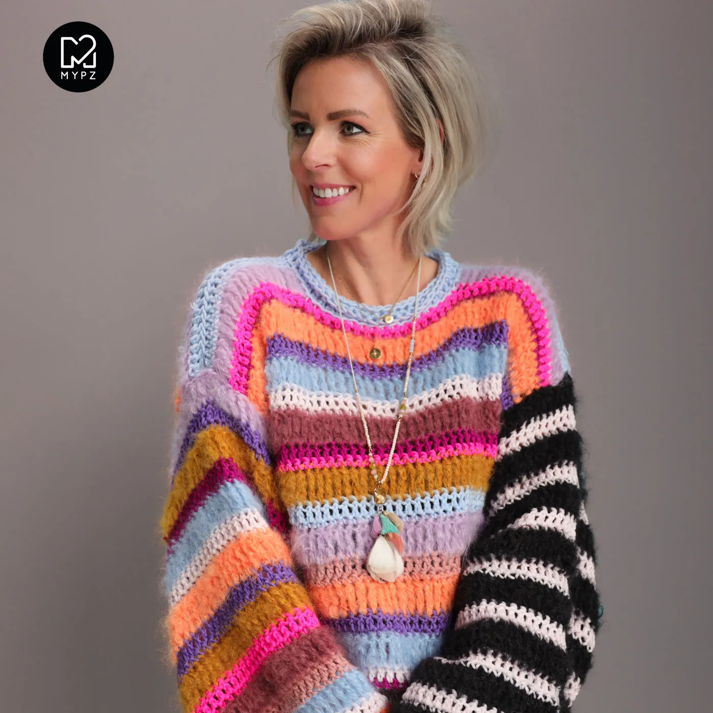 Crochet pattern – MYPZ Chunky pullover Sundays (ENG-NL-DE)