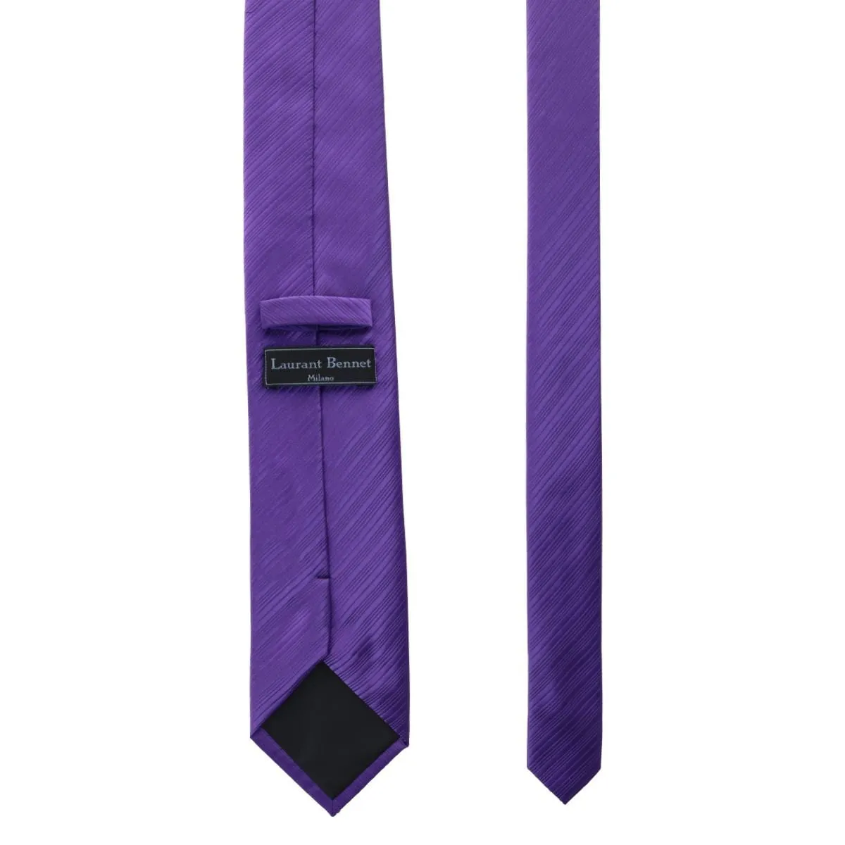 CTM® Men's Tonal Diagonal Stripe Tie