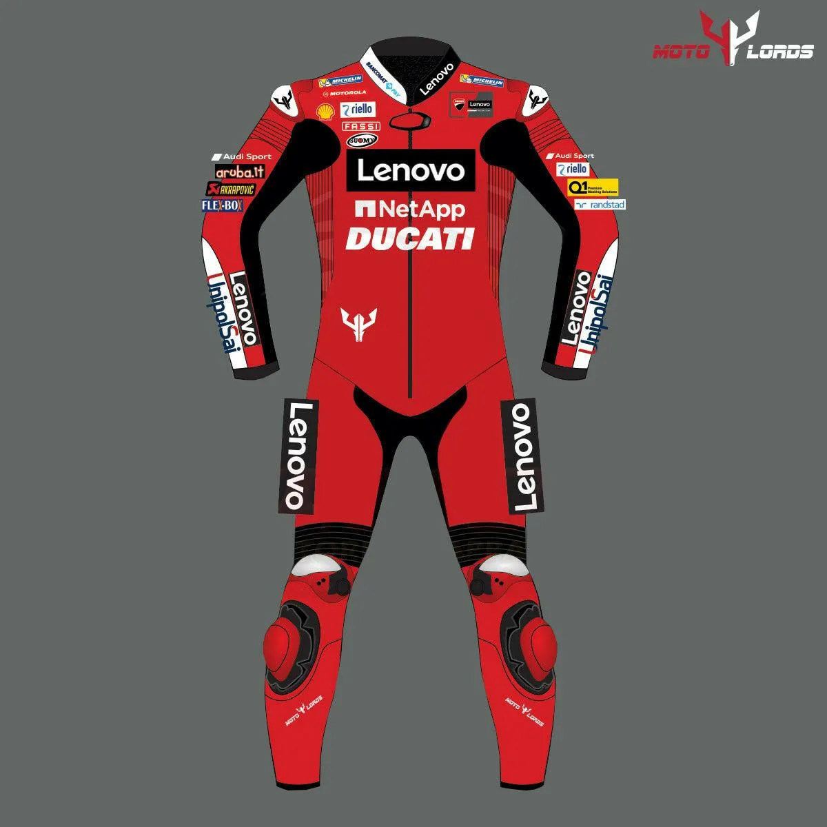 Ducati Jack Miller MotoGP 2021 Leather Riding Suit