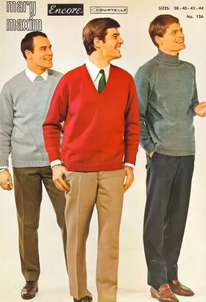 Encore Men's Sweater Pattern