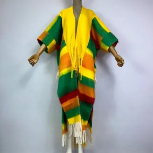 Festive Carnival Wool Kimono