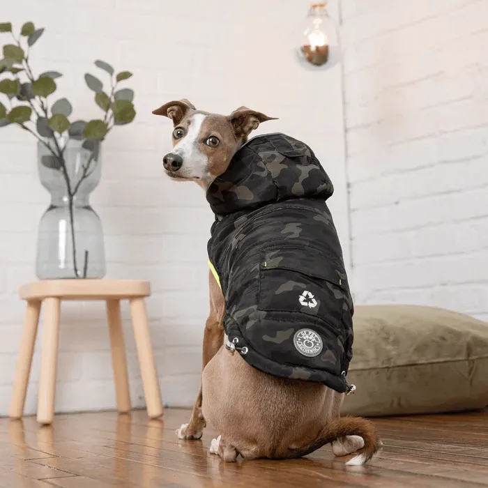 GF Pet Recycled Parka Camouflage For Dogs