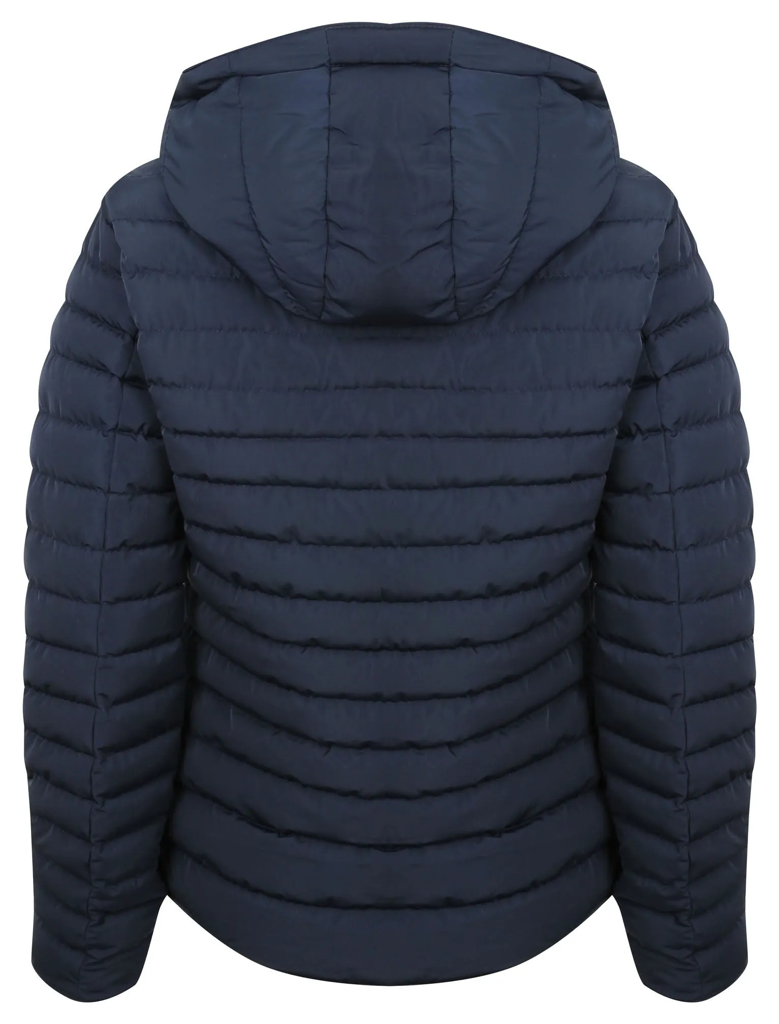 Ginger 2 Quilted Hooded Puffer Jacket in Peacoat - Tokyo Laundry