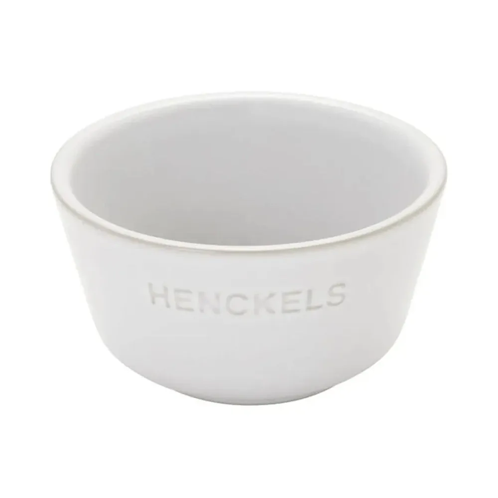 Henckels 1021842 Ceramics 6-pc Ramekin Set, White