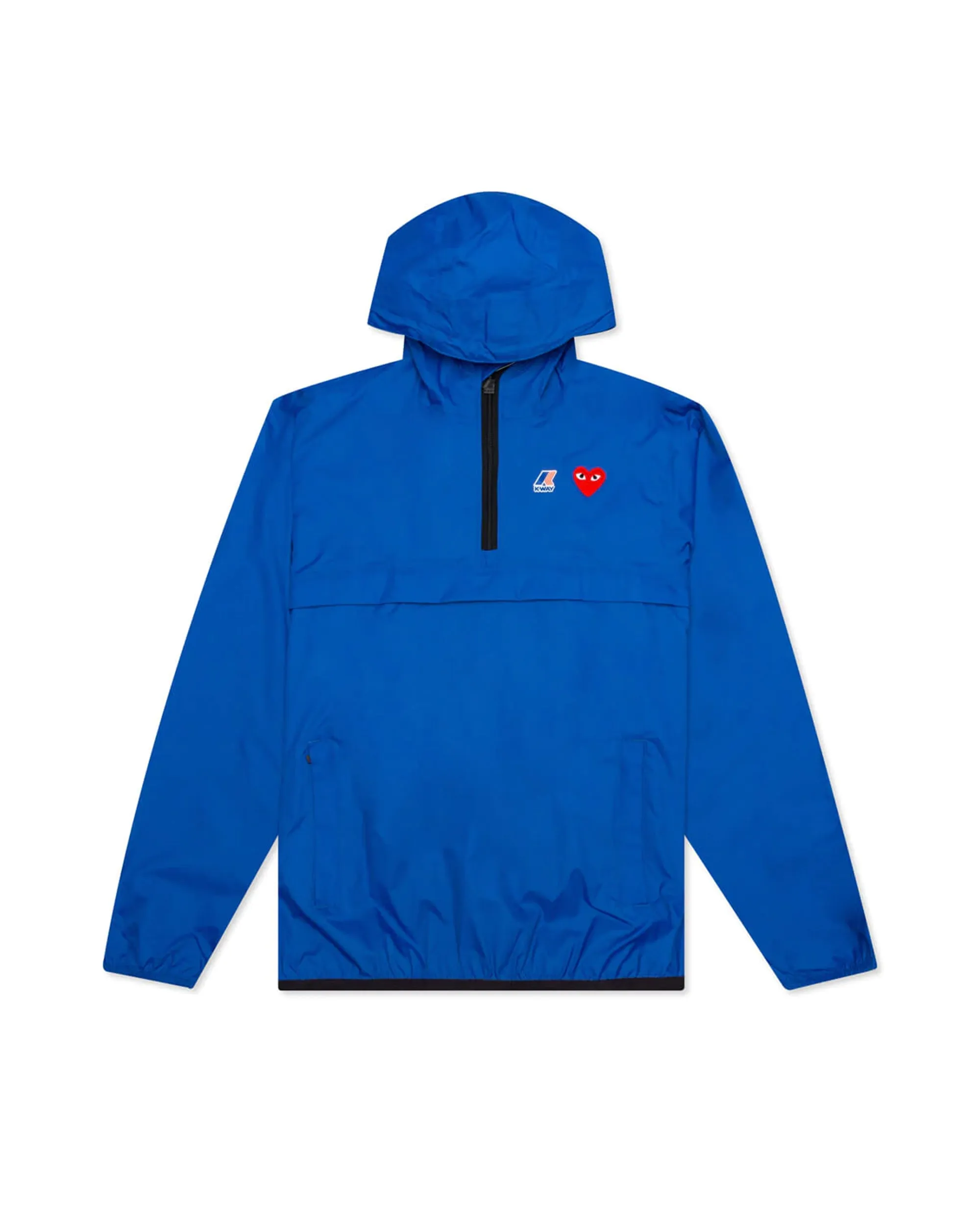 K-Way Half Zip Le Vrai 3.0 Leon Jacket - Blue