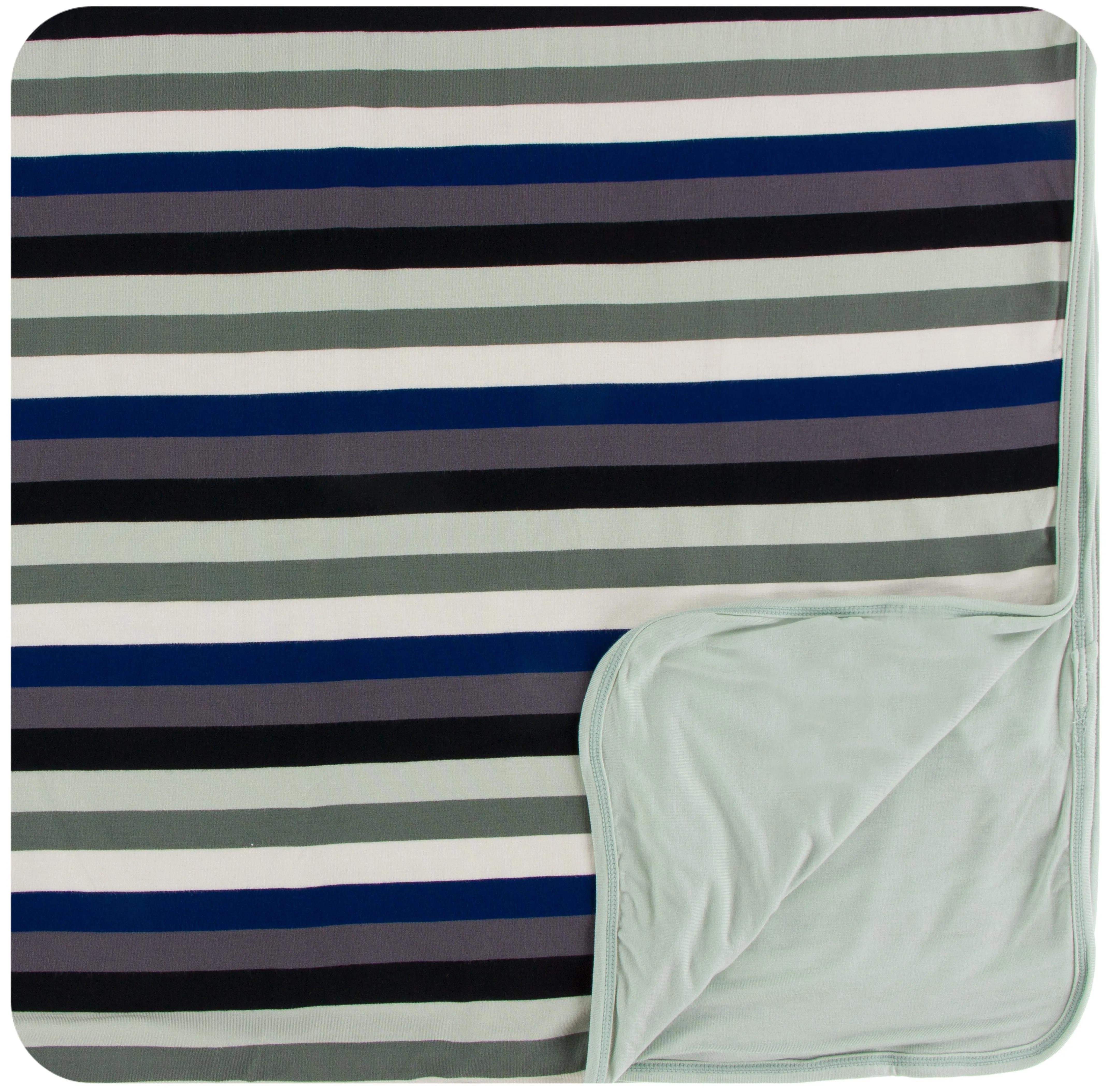 KicKee Pants Zoology Stripe Toddler Blanket