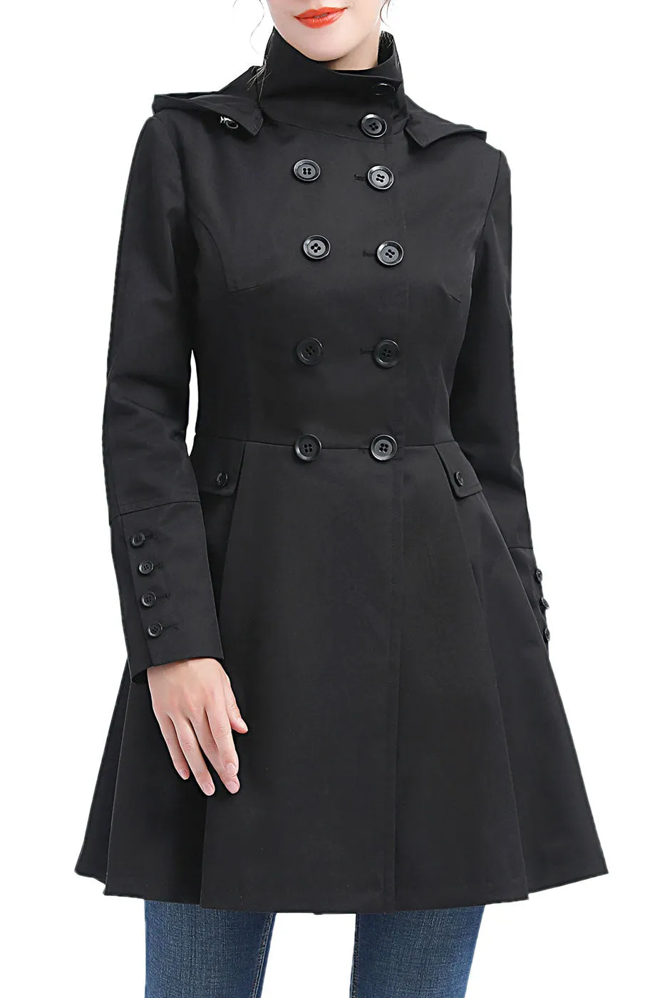 Kimi   Kai Women's "Ellie" Waterproof Trench Coat