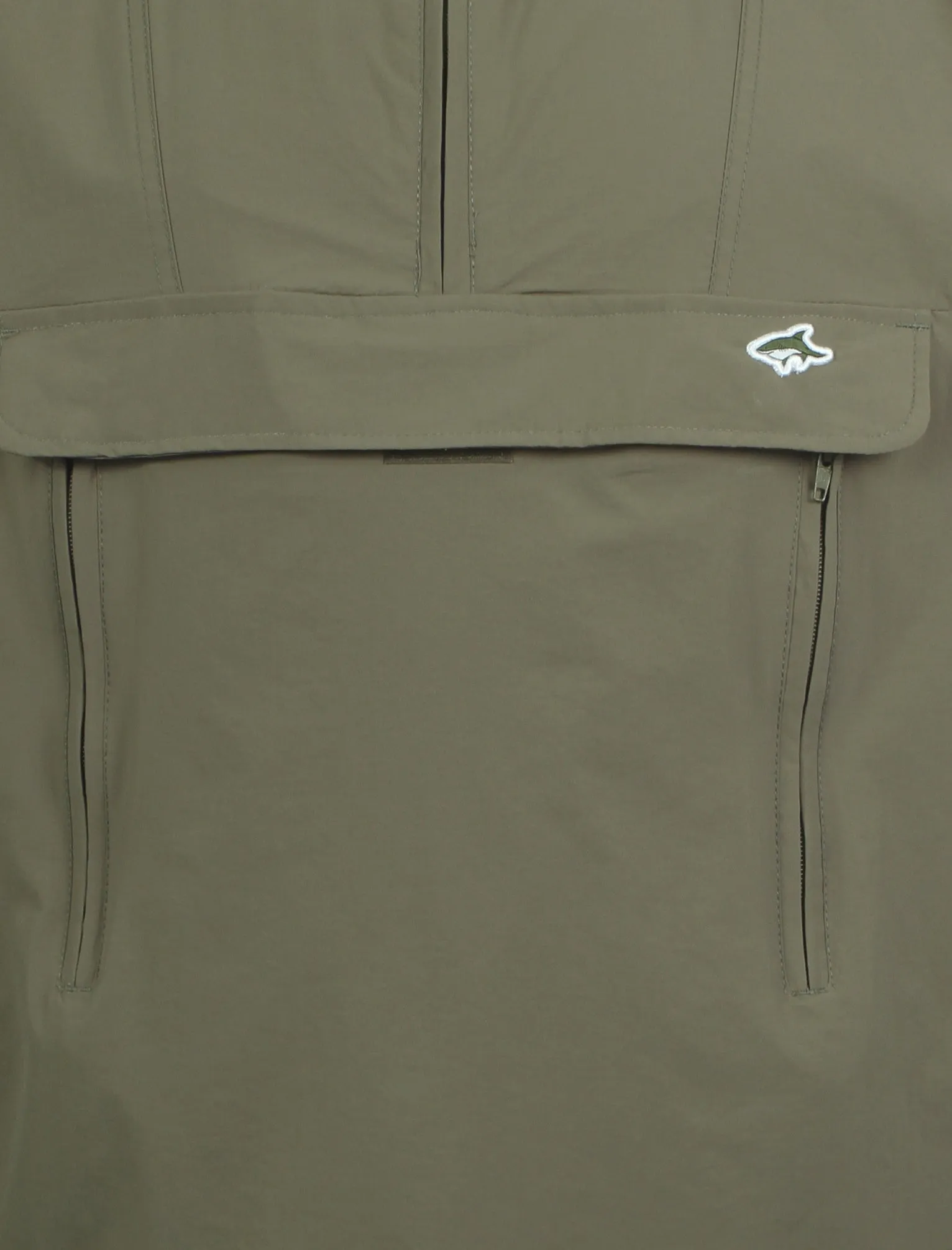 Le Shark Duilio khaki shower jacket