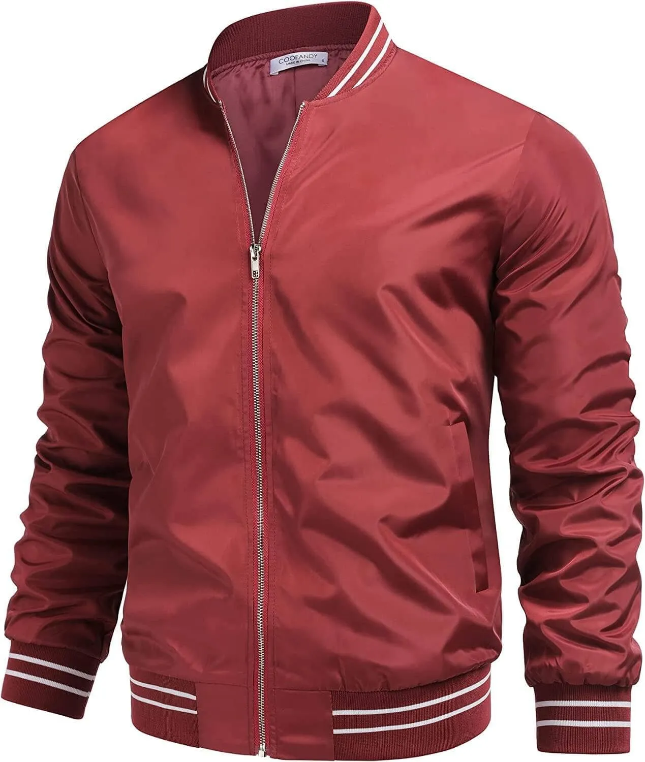 Lightweight Windbreaker Full Zip Jacket (US Only)