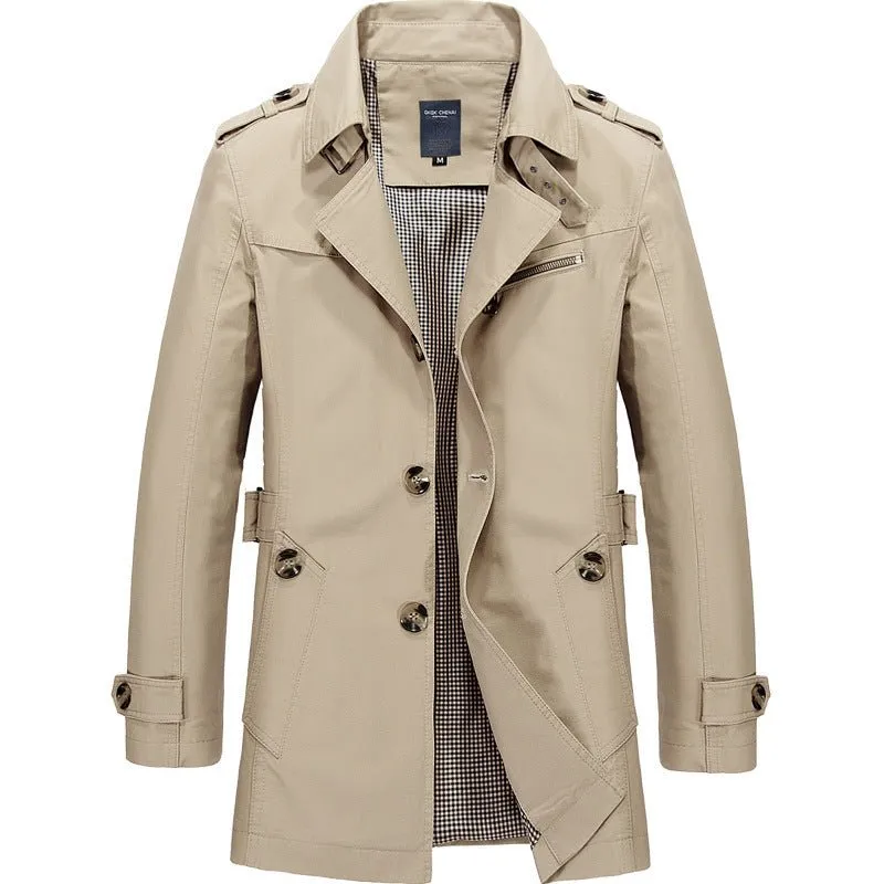 Men's Mid-Length Coat