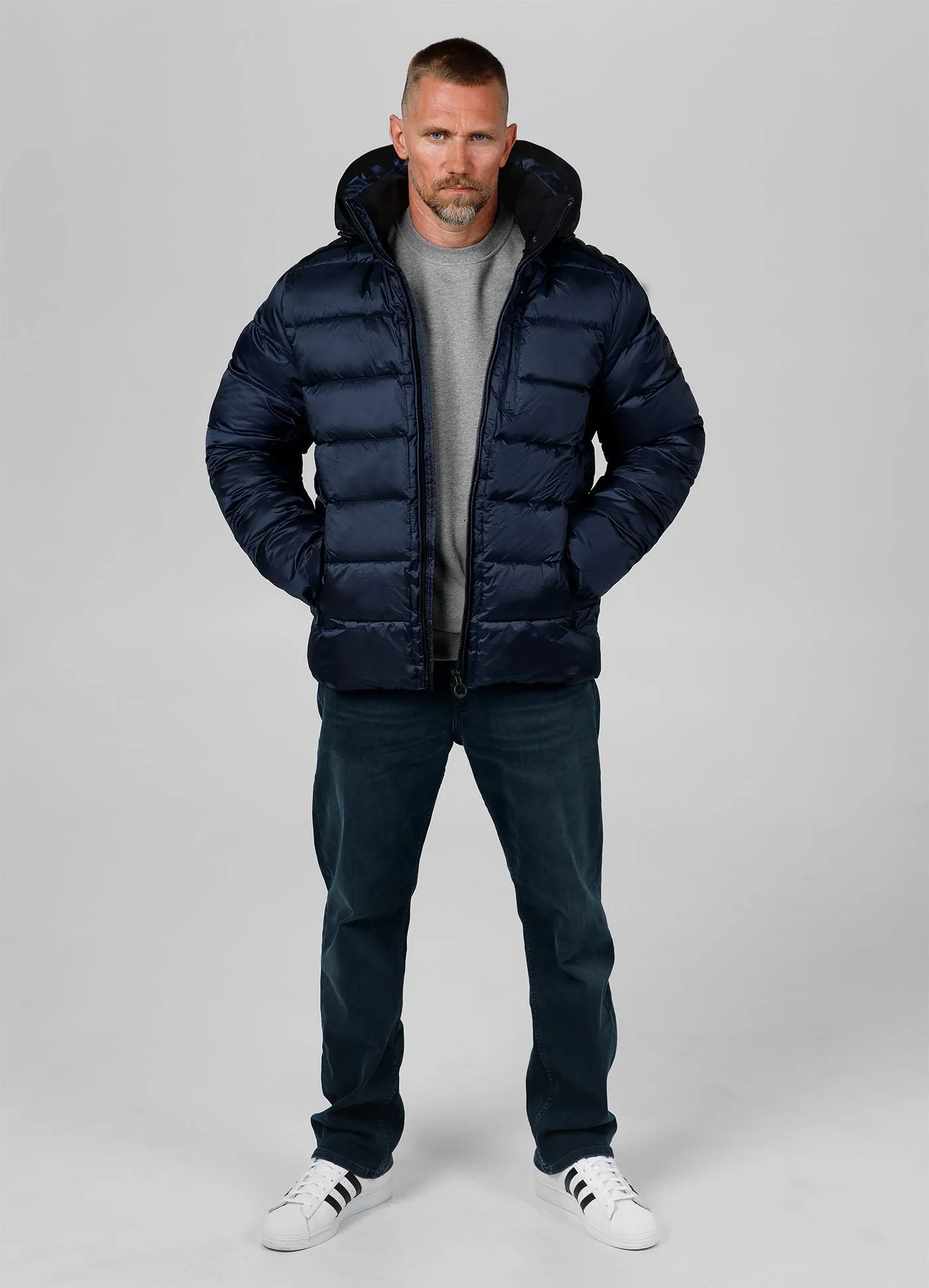 Men's winter hooded jacket Barles