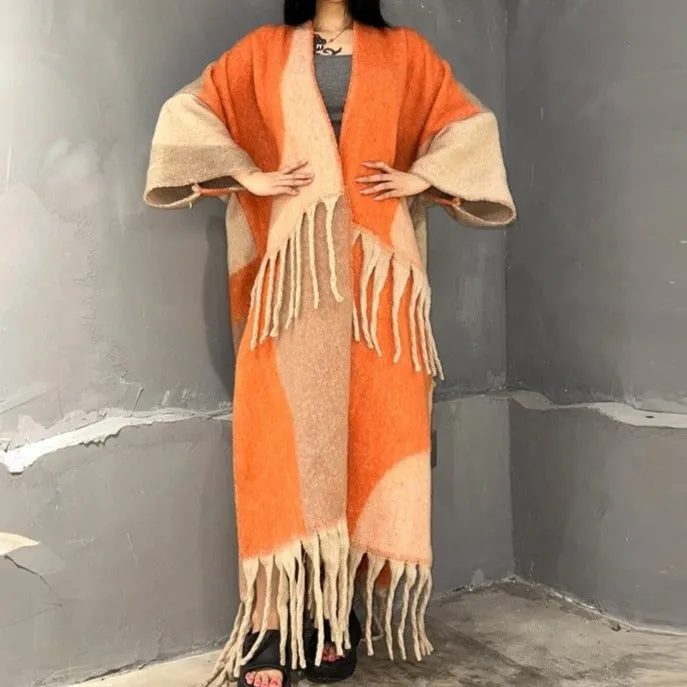 Pumpkin Spice Wool Kimono