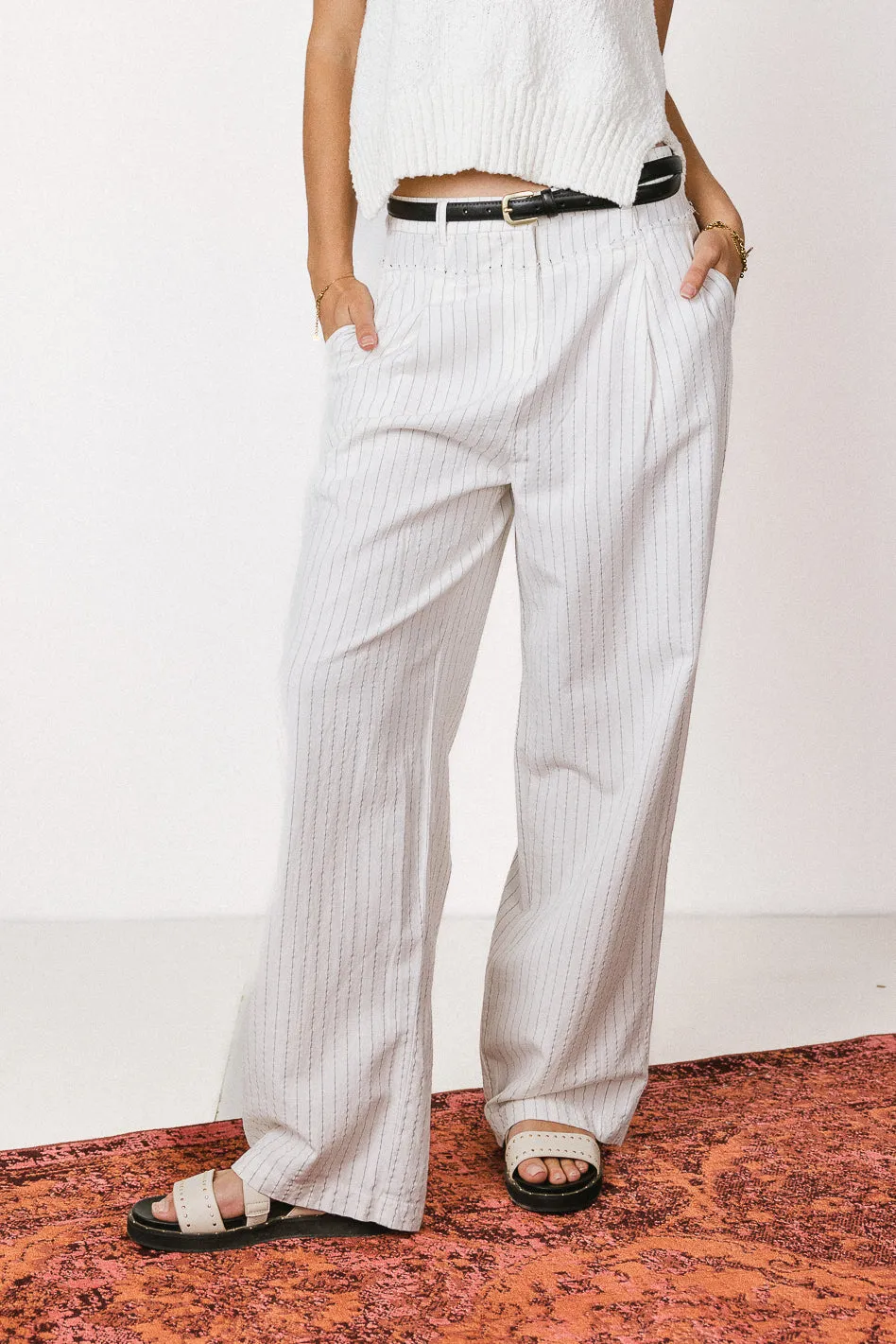 Reed Wide Leg Pants - FINAL SALE