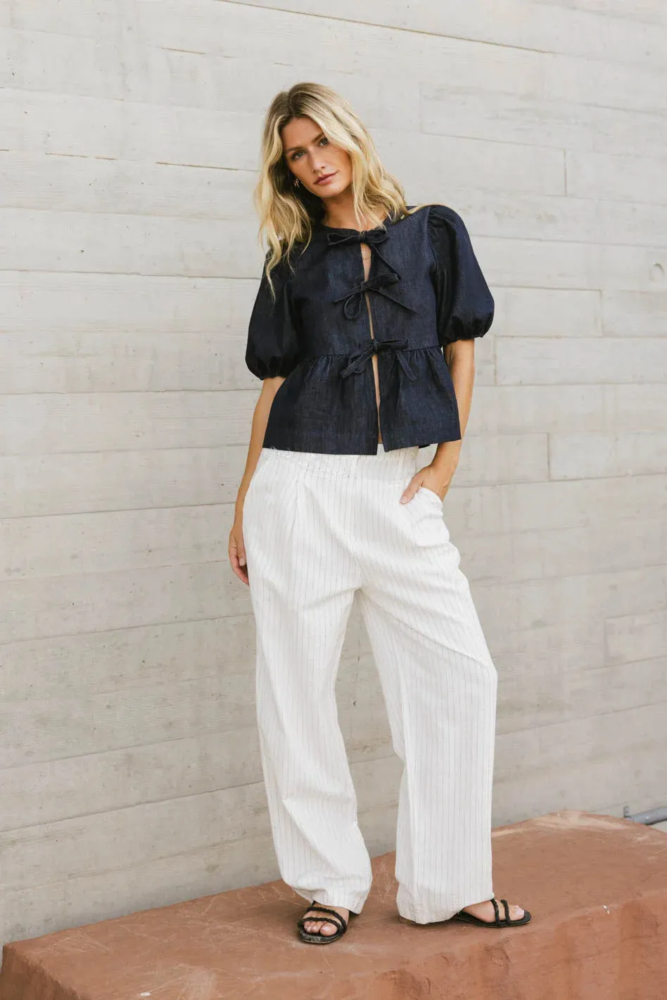 Reed Wide Leg Pants - FINAL SALE