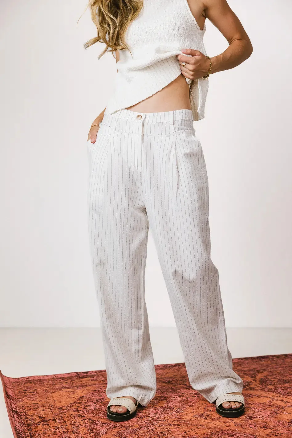 Reed Wide Leg Pants - FINAL SALE