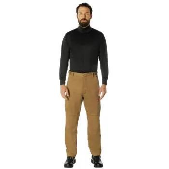 Rothco Moisture Wicking Mock Turtleneck / Black