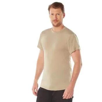 Rothco Moisture Wicking T-Shirts / Desert Sand