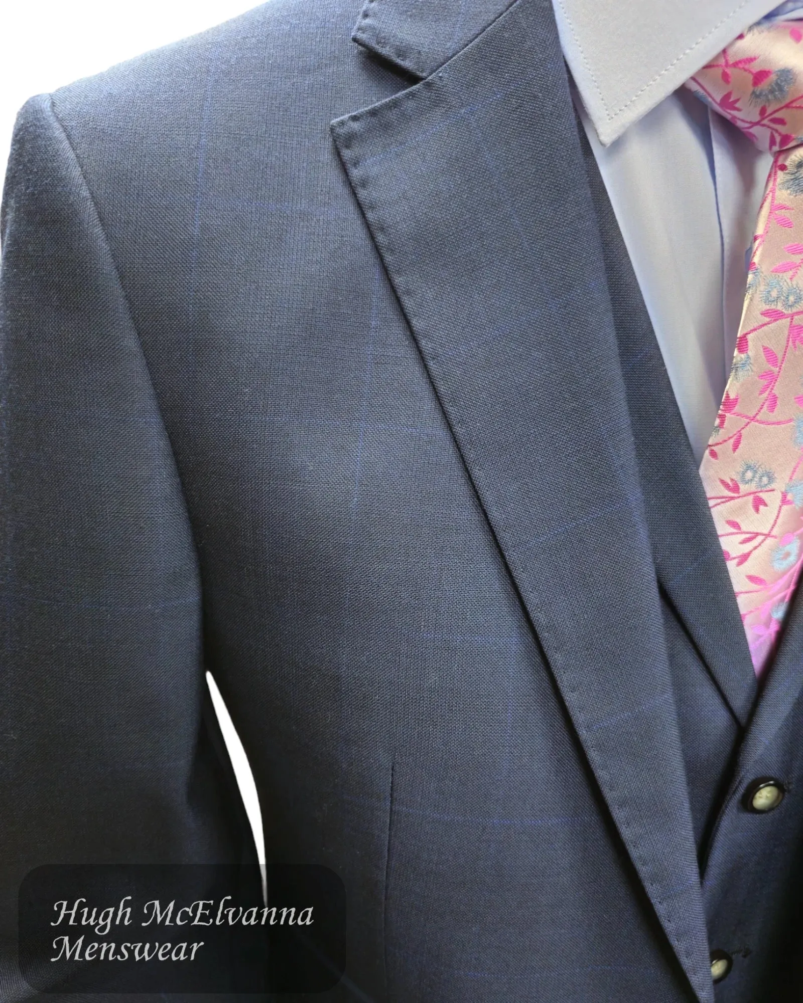 Skopes AINTREE Navy Check Suit