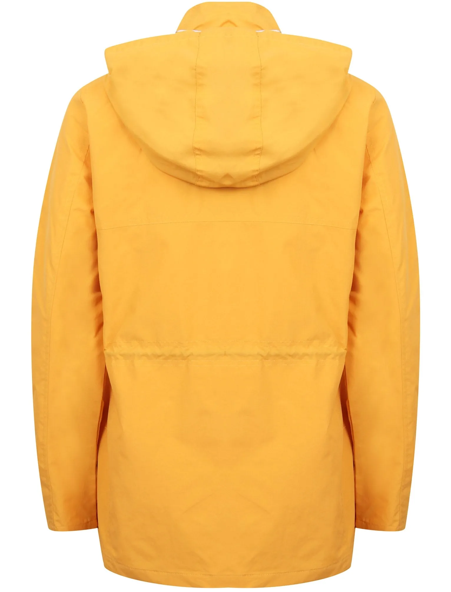 Snap Dragon Hooded Rain Coat in Golden Apricot - Tokyo Laundry