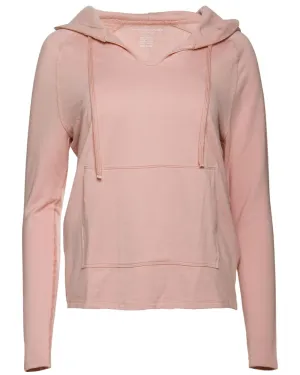 Soft Pink French Terry Hoodie