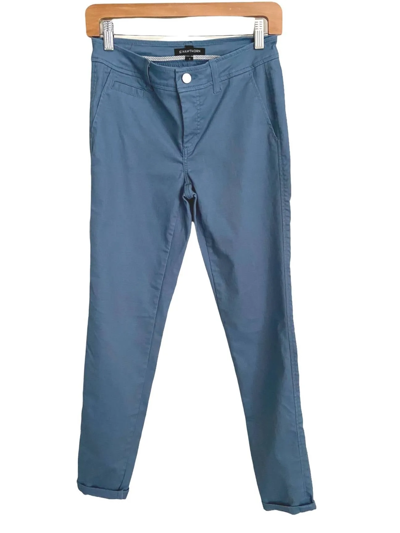 Soft Summer Dusty Steel Stretch Pant