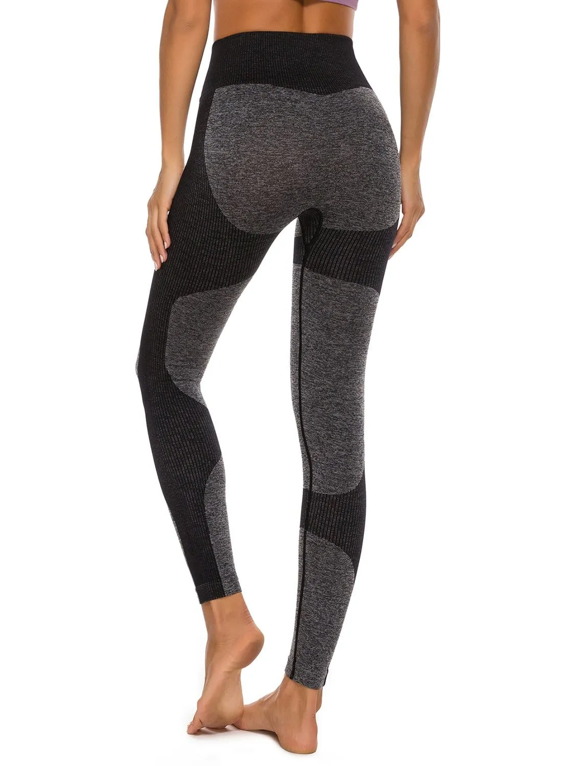 Soft Two-tone Breatheable Yoga Pants