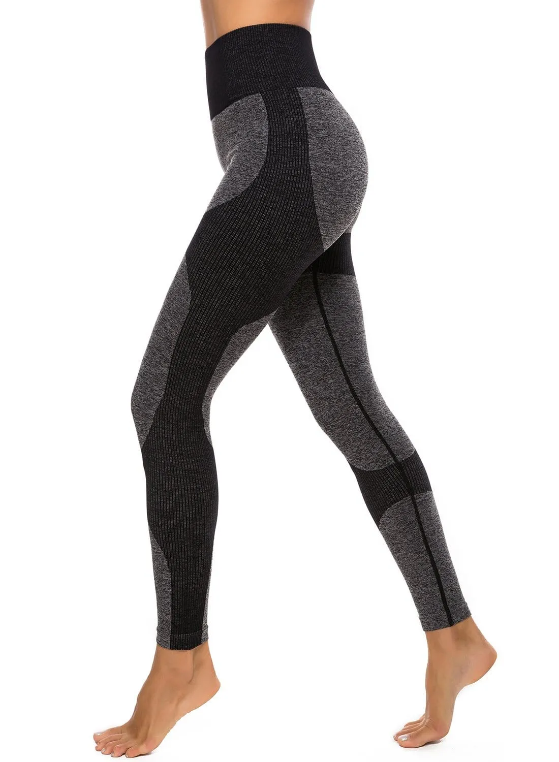 Soft Two-tone Breatheable Yoga Pants