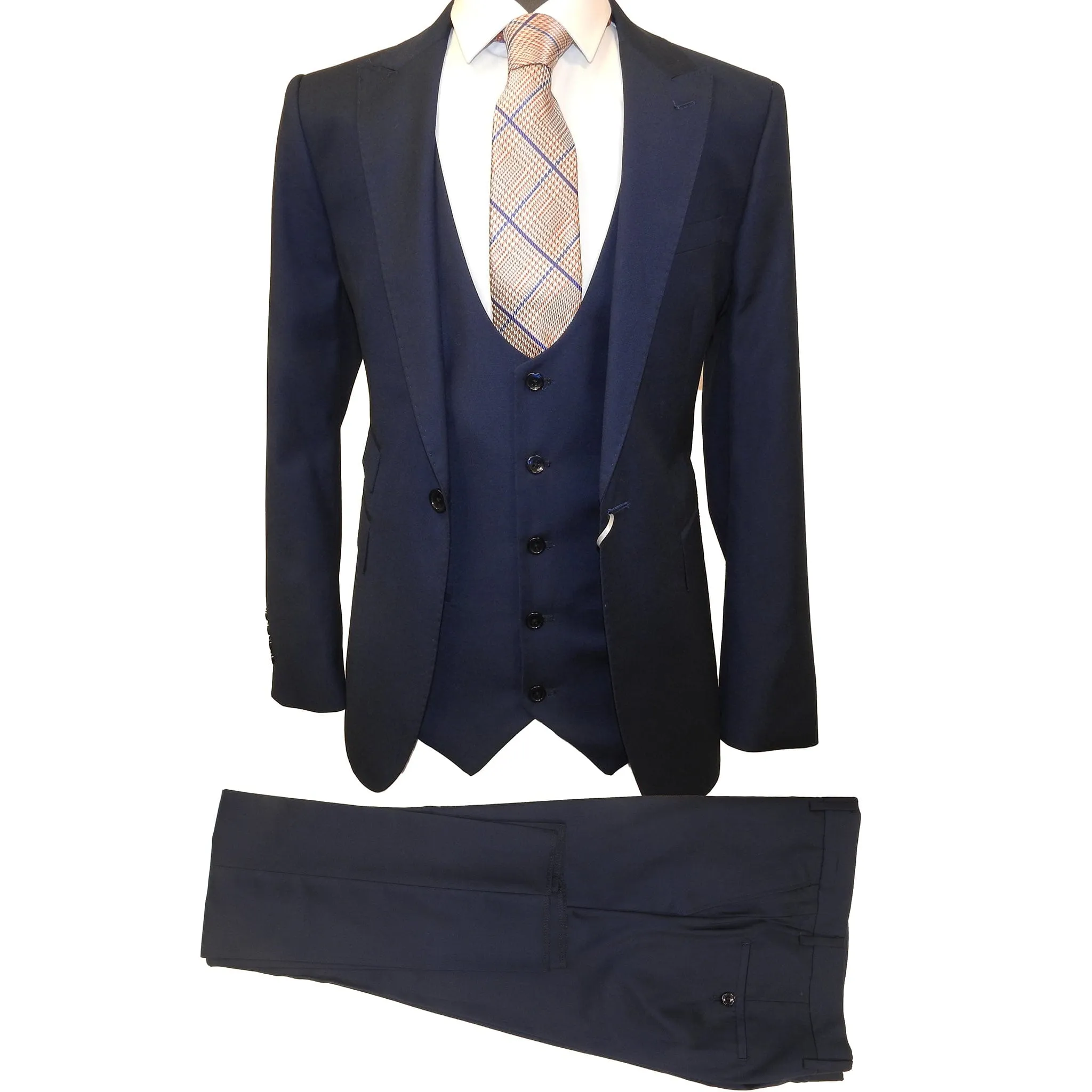 SYDNEY VESTED SUIT/Sydney-3pc