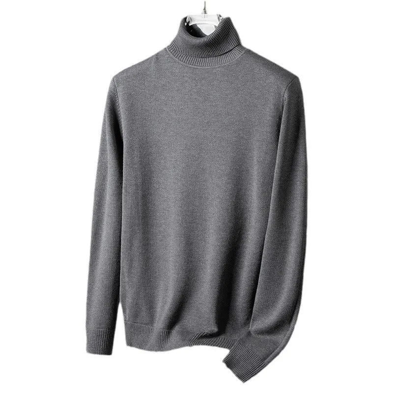 Turtleneck Sweater Men's Undershirt Autumn And Winter Inner Wear