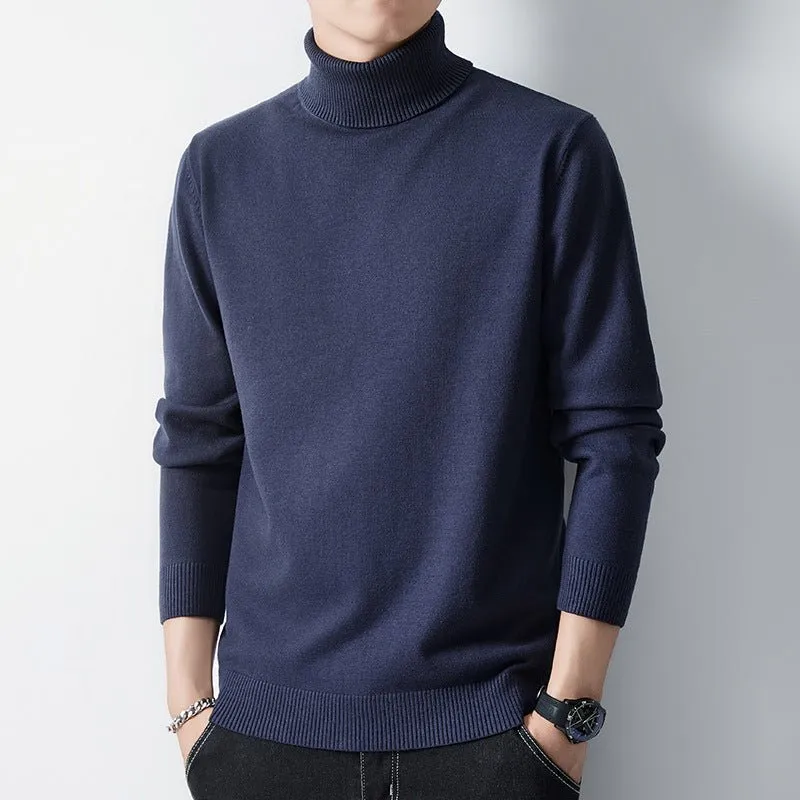 Turtleneck Sweater Men's Undershirt Autumn And Winter Inner Wear