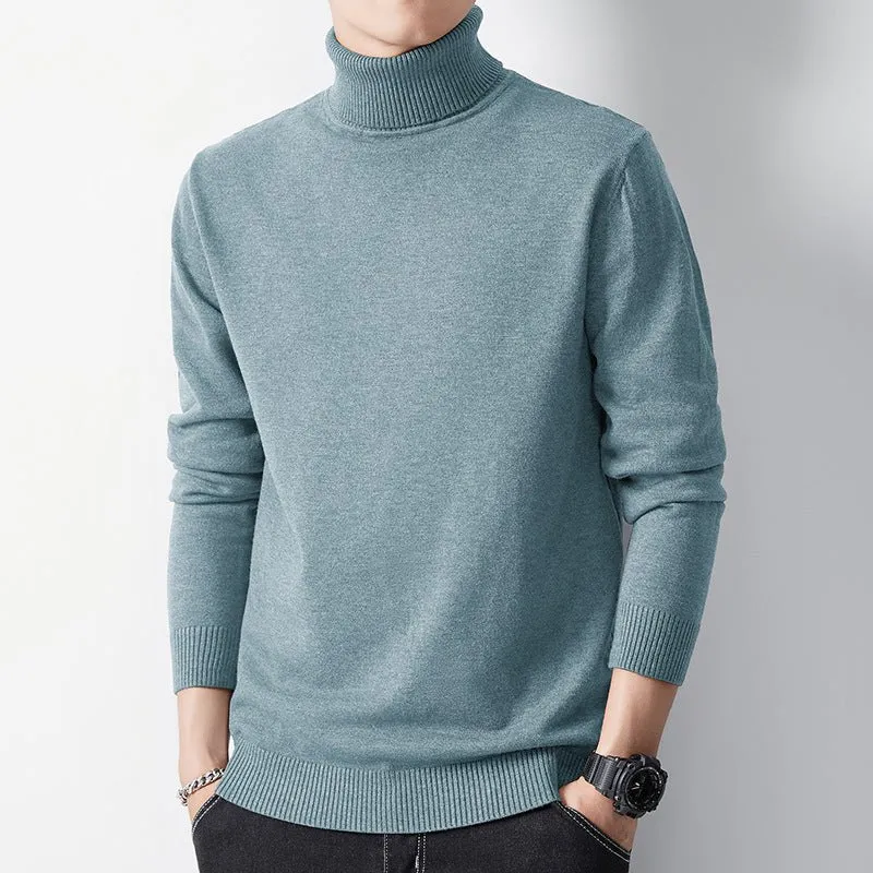 Turtleneck Sweater Men's Undershirt Autumn And Winter Inner Wear