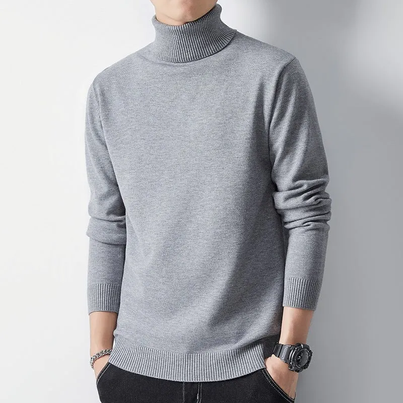 Turtleneck Sweater Men's Undershirt Autumn And Winter Inner Wear