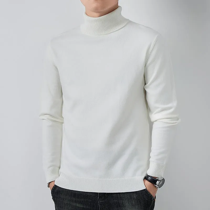 Turtleneck Sweater Men's Undershirt Autumn And Winter Inner Wear