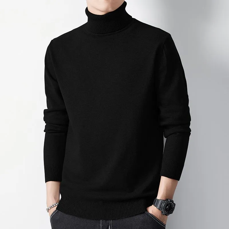 Turtleneck Sweater Men's Undershirt Autumn And Winter Inner Wear