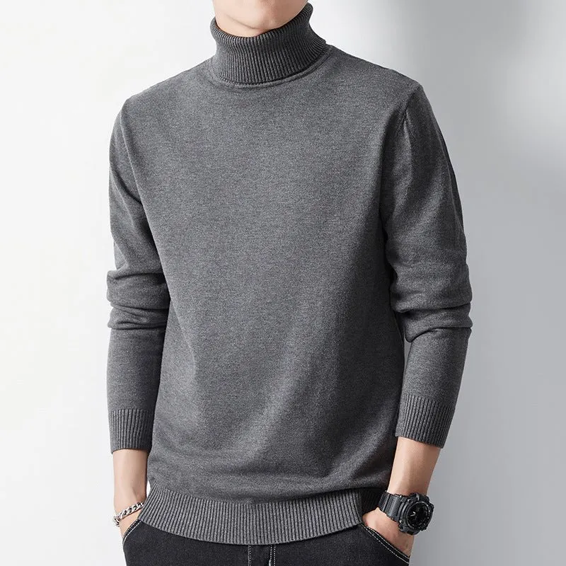 Turtleneck Sweater Men's Undershirt Autumn And Winter Inner Wear