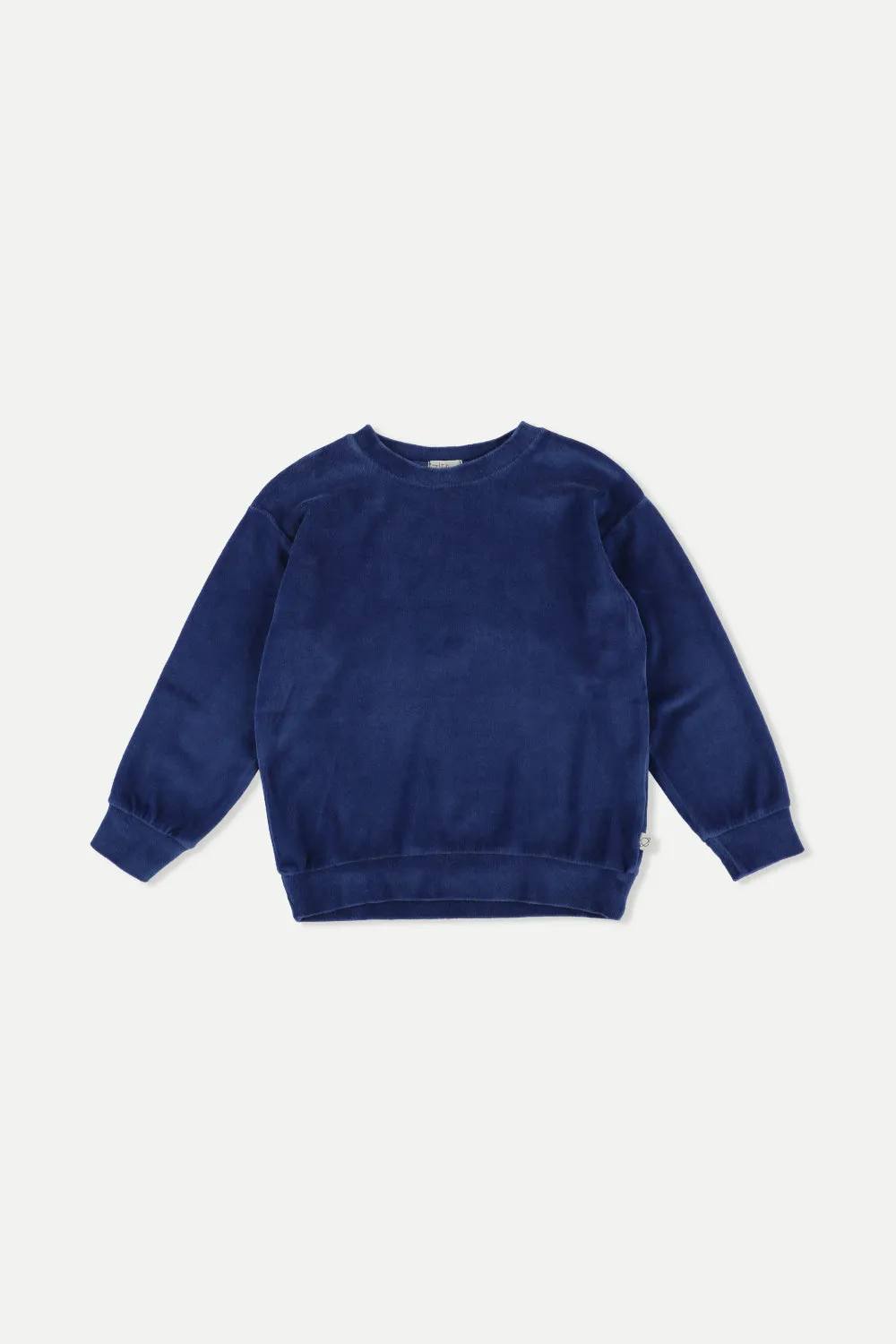 Velour sweatshirt