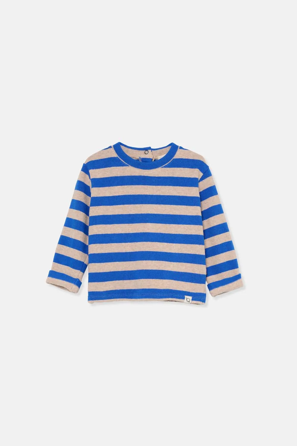 WIDE STRIPES BABY SWEATER