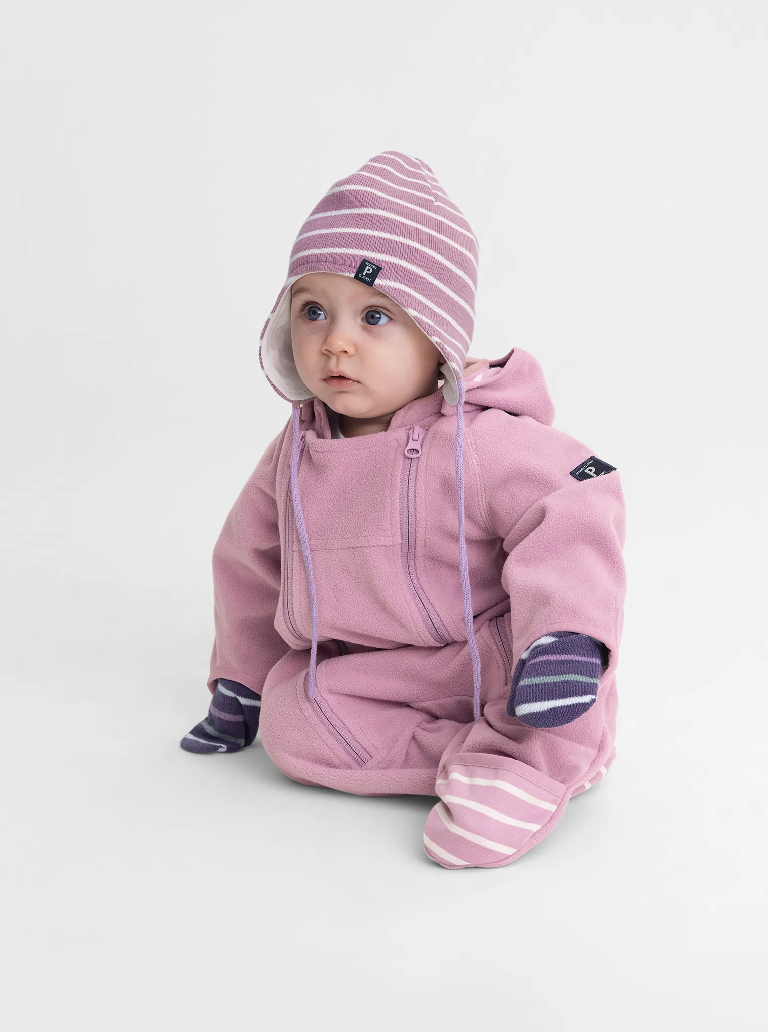 Windproof Fleece Baby Pramsuit